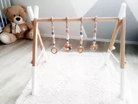 Spielbogen aus Holz (Gym + Anhänger)