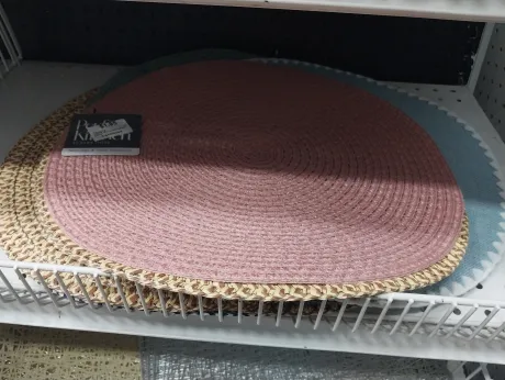 (4) Individuales redondos para mesa