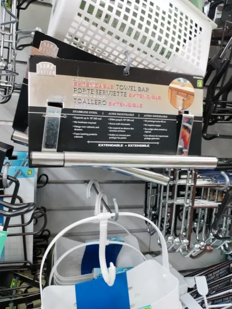 (1) Porta toalla para puerta de gabinete