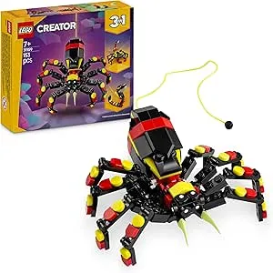 LEGO Creator 3-in-1 Wild Animals: Surprise Spider, Toy for Converting into a Scorpion Figure or Snake, Construction Set with 3 Models, Gift for Boys and Girls from 7 Years 31159: Amazon.de: Toys
