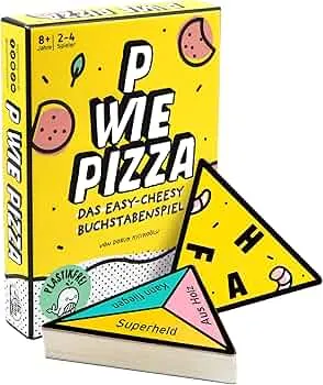 Big Potato P wie Pizza: Compact Travel Game, Great to Take with You | Family Word Game | Great Card Game for Adults and Children | Ages 8+: Amazon.de: Toys