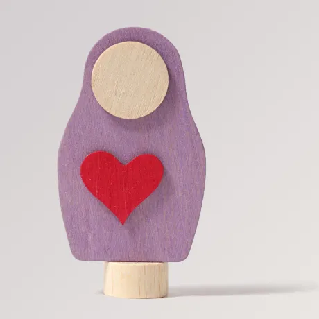 Grimm's Steckfigur Herz-Matroschka