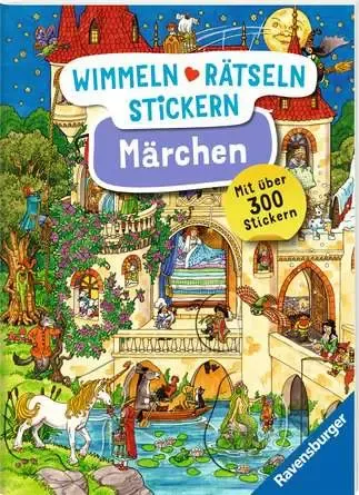 Wimmeln, Rätseln, Stickern: Märchen | Ravensburger