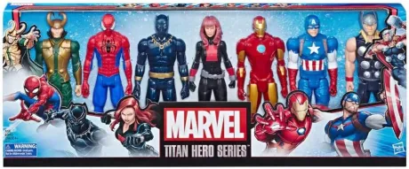 Marvel Avengers Titan Hero Actionfiguren (30 cm) Set