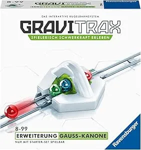Ravensburger GraviTrax Erweiterung Gauß-Kanone - Ideales Zubehör für spektakuläre Kugelbahnen, Konstruktionsspielzeug für Kinder ab 8 Jahren: Amazon.de: Spielzeug