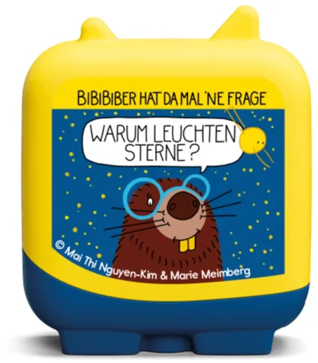tonies® I Clever Tonie - BiBiBiber hat da mal ’ne Frage: Warum leuchten Sterne? I Jetzt im Shop kaufen