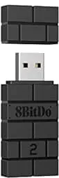 Amazon.com: 8BitDo Kabelloser USB-Adapter 2 für Switch/Switch 2, Windows PC, Mac & Raspberry Pi, kompatibel mit Xbox Series X & S Controller, Xbox One Bluetooth Controller, Switch Pro und PS5 Controller (Schwarz) : Videospiele