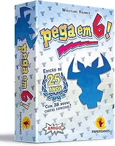 Pega em 6! (PaperGames) : Amazon.com.br: Brinquedos e Jogos