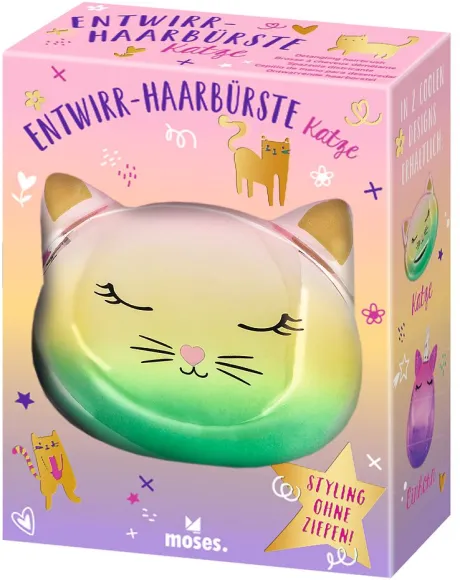 Entwirr-Haarbürste Katze | Katze | 038279_KATZE