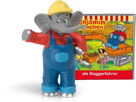 tonies® I Benjamin Blümchen - Benjamin als Baggerfahrer I Jetzt im Shop kaufen