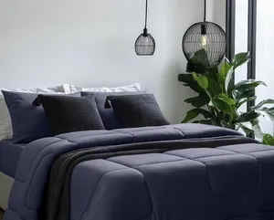 Edredom Zelo Malha Premium Casal - 100% Algodão - Fio Penteado