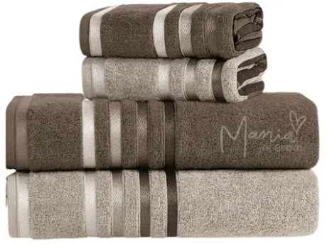 Toalha Banho Gigante Karsten 4 Peças Fio Penteado Lumina | Frete grátis