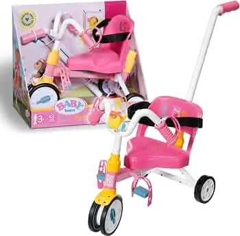 BABY born Dreirad für 36 und 43 cm Puppen | Bewegliche Räder, Dreirad für Rollenspiele, passend für 36 & 43 cm Puppen: Amazon.de: Spielzeug