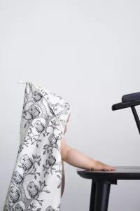 babymode aus biobaumwolle | Badetuch Owl mit Kapuze online kaufen - mustikka.ch