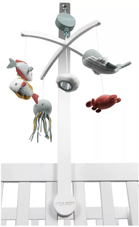 Little Dutch Ocean Musikmobile Weiß
