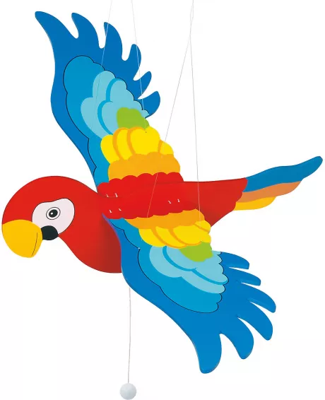Schwingtier Papagei