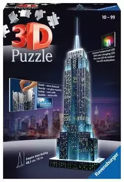 Empire State Building bei Nacht | 3D Puzzle-Bauwerke | 3D Puzzle | Produkte | Empire State Building bei Nacht